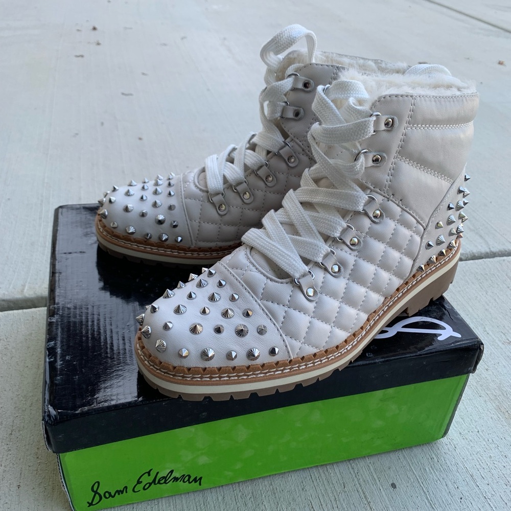 Studded Sam Edelman boots